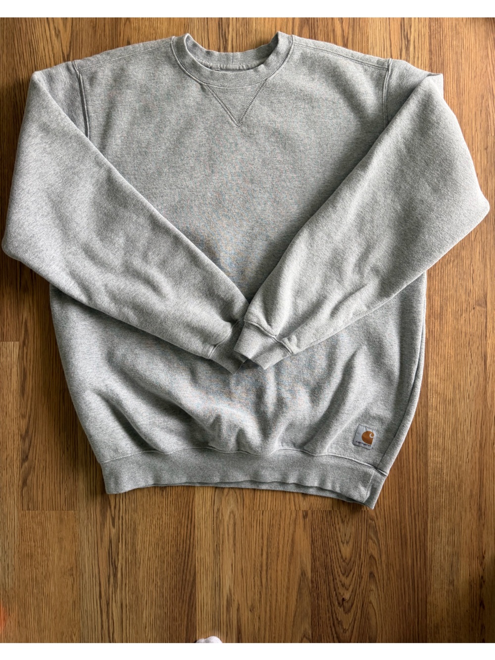 Carhartt loose fit grey crewneck. Size medium men’s